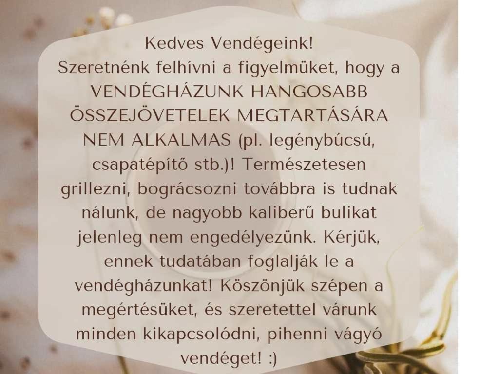 Sokristaly Vendeghaz Otel Demjén Dış mekan fotoğraf
